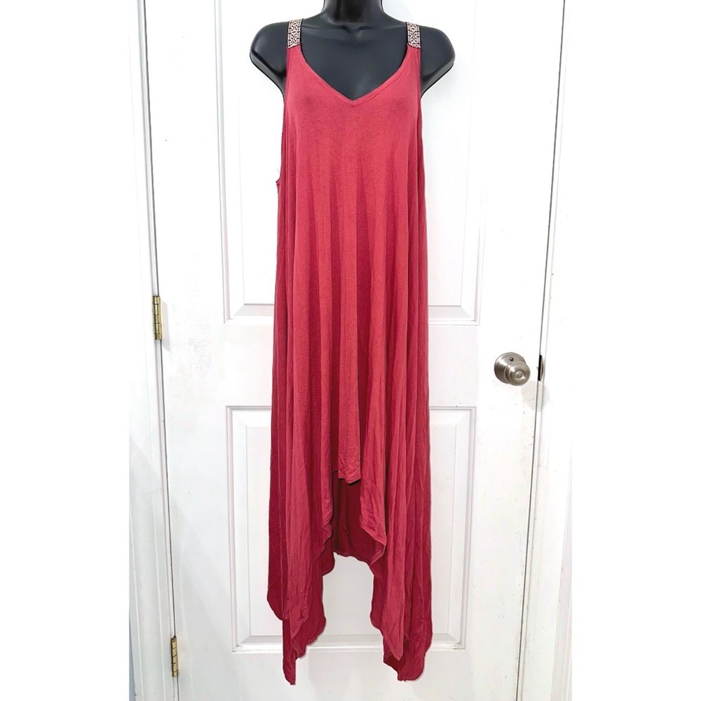 LuLu’s Red Asymmetrical Hem Dress